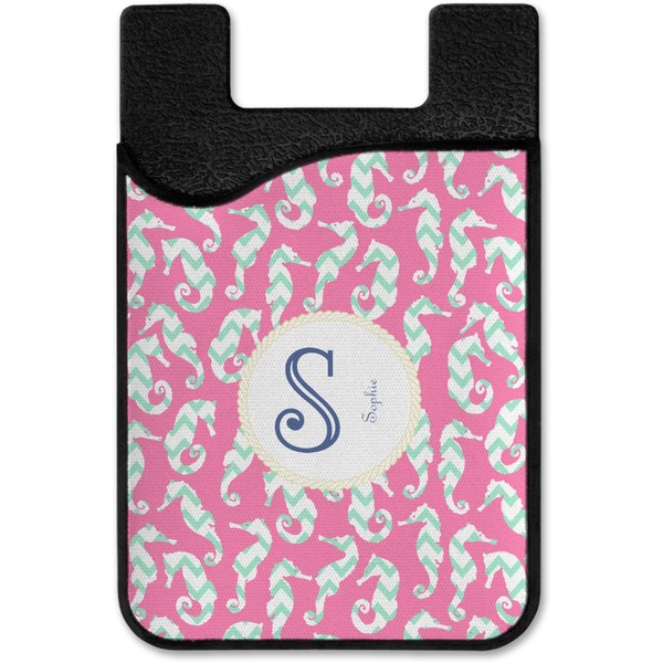 Sea Horses Cell Phone Credit Card Holder