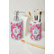 Sea Horses Ceramic Bathroom Accessories - LIFESTYLE (toothbrush holder & soap dispenser)