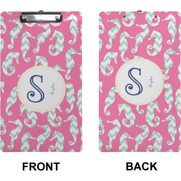 Sea Horses Clipboard (Legal) (Front + Back)