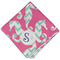 Sea Horses Cloth Napkins - Personalized Dinner (Folded Four Corners)