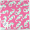 Sea Horses Cloth Napkins - Personalized Dinner (Full Open)