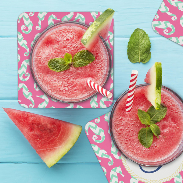 Sea Horses Coaster Set - LIFESTYLE