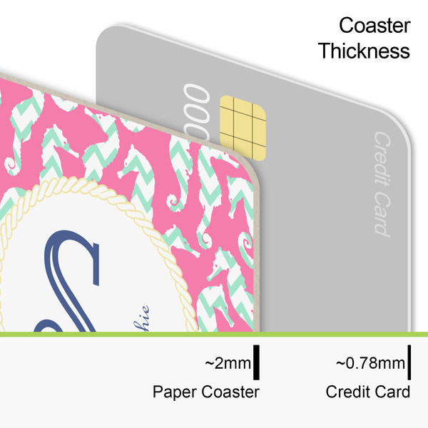 Sea Horses Coaster Thickness
