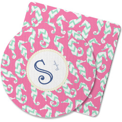 Sea Horses Rubber Backed Coaster (Personalized)