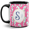 Sea Horses 11 Oz Coffee Mug - Black (Personalized)