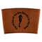 Sea Horses Leatherette Cup Sleeve (Personalized)