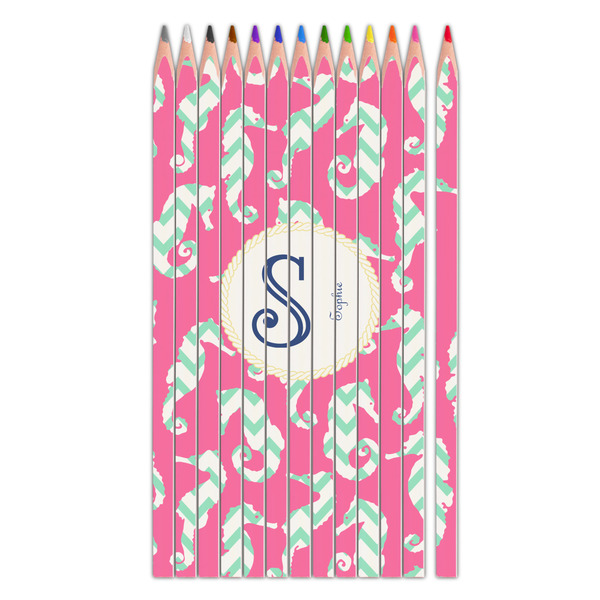 Custom Sea Horses Colored Pencils (Personalized)