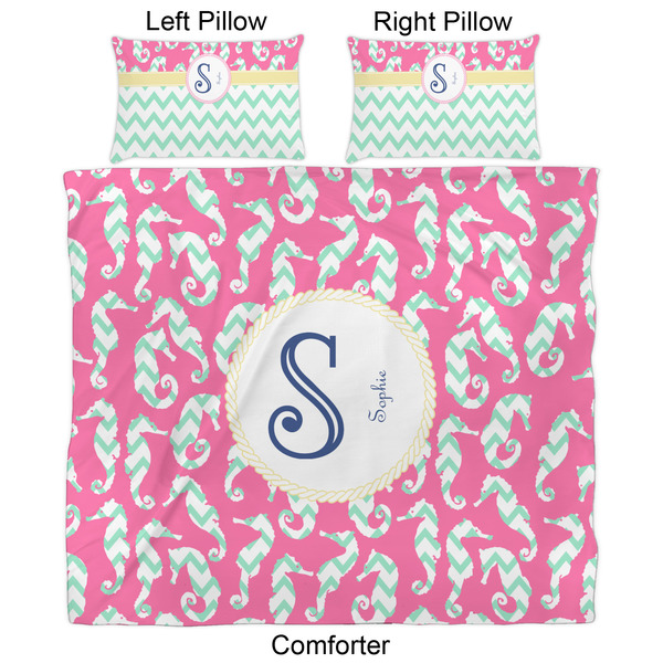 Sea Horses Comforter Set - King - Approval