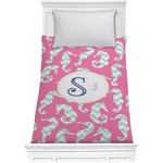 Sea Horses Comforter - Twin (Personalized)