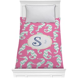 Sea Horses Comforter - Twin (Personalized)