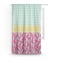 Sea Horses Curtain With Window and Rod