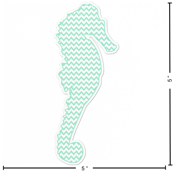 Sea Horses Custom Shape Iron On Patches - L - APPROVAL