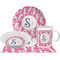 Sea Horses Dinner Set - 4 Pc (Personalized)