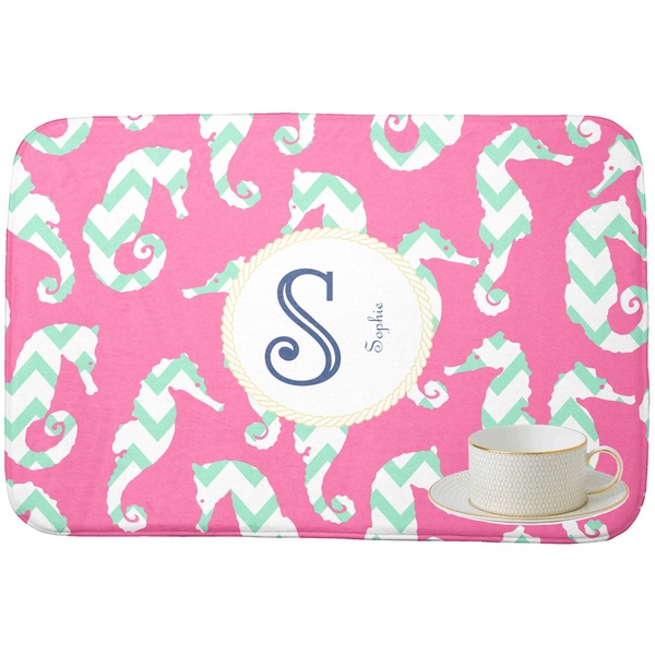 Sea Horses Dish Drying Mat