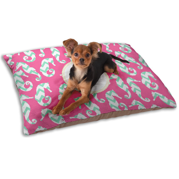 Sea Horses Dog Bed - Small LIFESTYLE