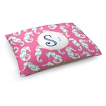 Sea Horses Dog Bed - Medium w/ Name and Initial