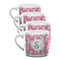 Sea Horses Double Shot Espresso Cups - Set of 4 (Personalized)
