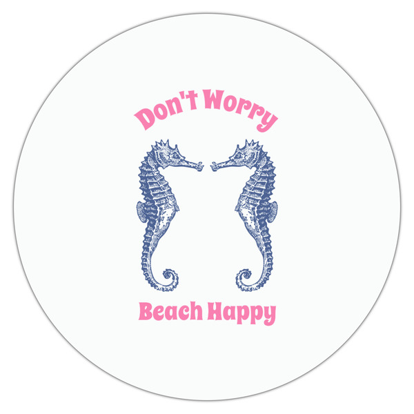 Sea Horses Drink Topper - Large - Single