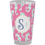 Sea Horses Pint Glass - Full Color (Personalized)