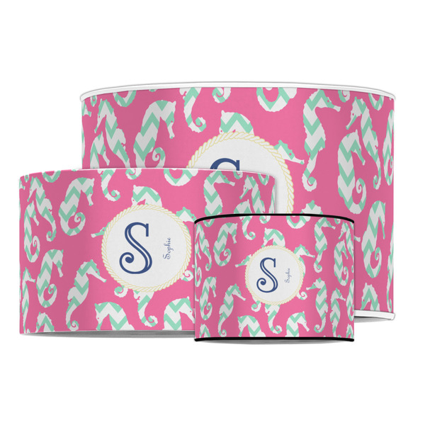 Sea Horses Drum Lampshades - MAIN