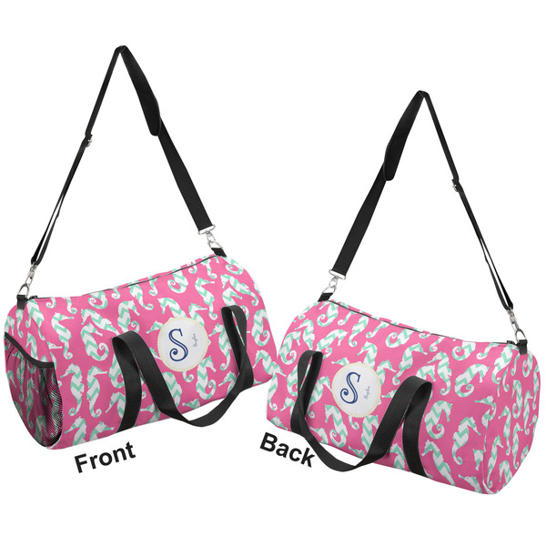 Sea Horses Duffle bag large front and back sides