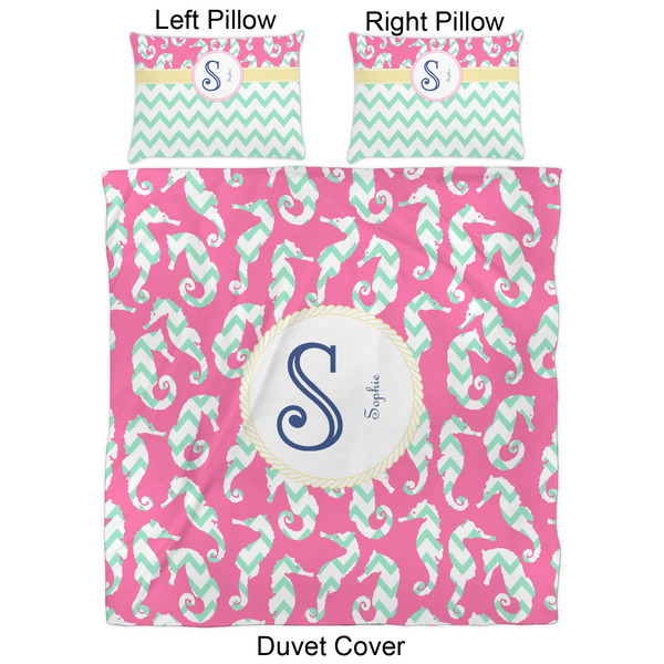 Sea Horses Duvet Cover Set - Queen - Approval