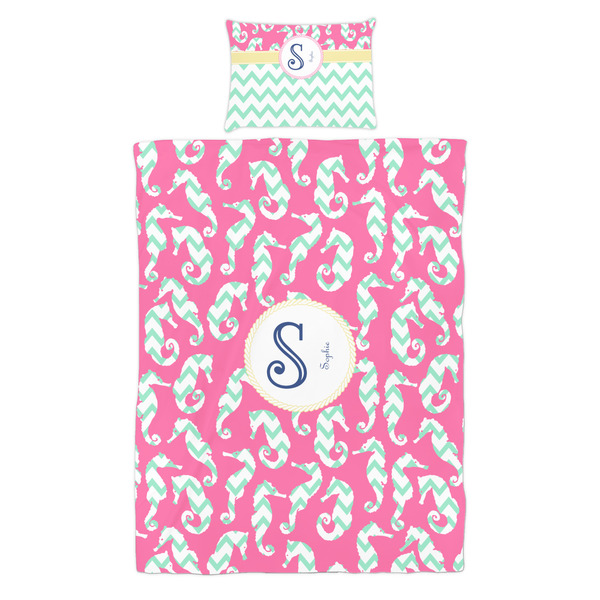 Sea Horses Duvet Cover Set - Twin - Alt Approval