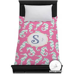 Sea Horses Duvet Cover - Twin (Personalized)