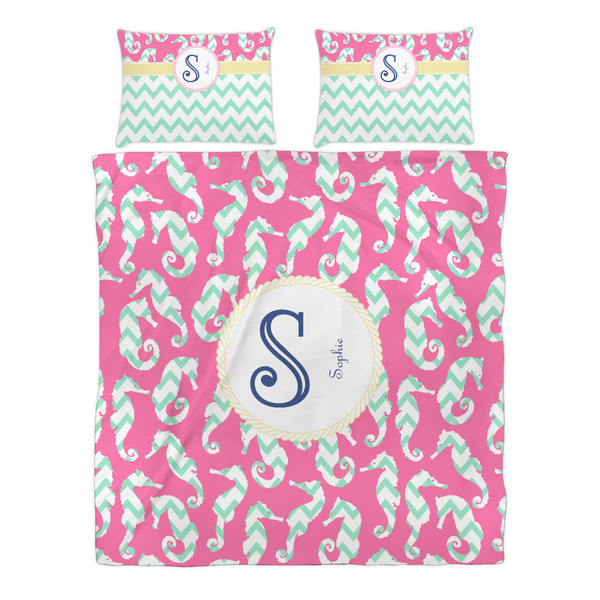 Sea Horses Duvet cover Set - Queen - Alt Approval