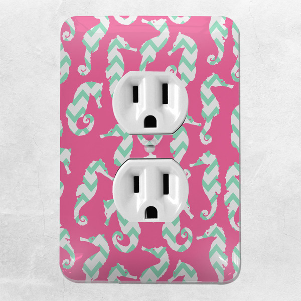 Sea Horses Electric Outlet Plate - LIFESTYLE
