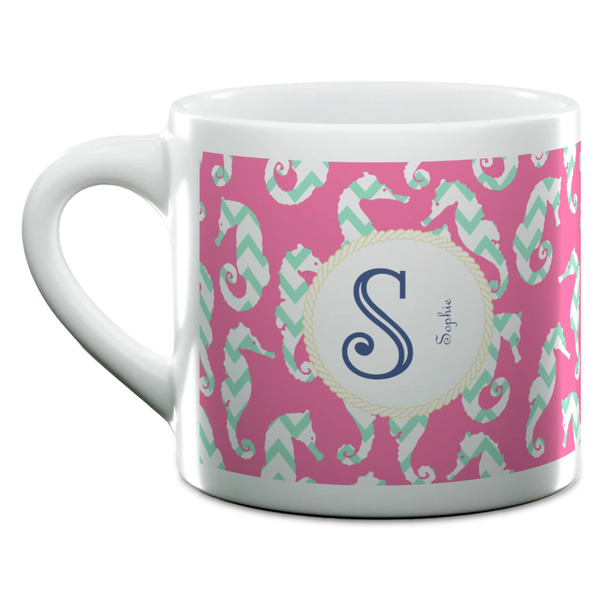 Sea Horses Espresso Cup - 6oz (Double Shot) (MAIN)