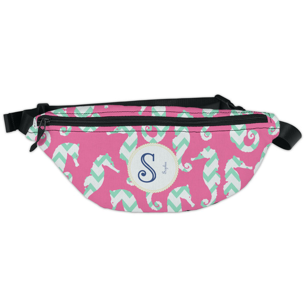 Custom Sea Horses Fanny Pack - Classic Style (Personalized)