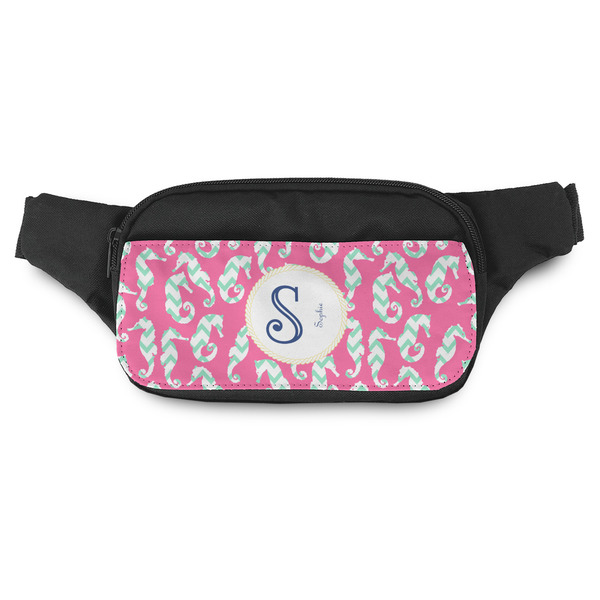 Custom Sea Horses Fanny Pack - Modern Style (Personalized)