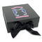 Sea Horses Gift Boxes with Magnetic Lid - Black - Front (angle)