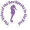 Sea Horses Glitter Sticker Decal - Up to 4.5"X4.5" (Personalized)