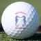 Sea Horses Golf Ball - Branded - Front
