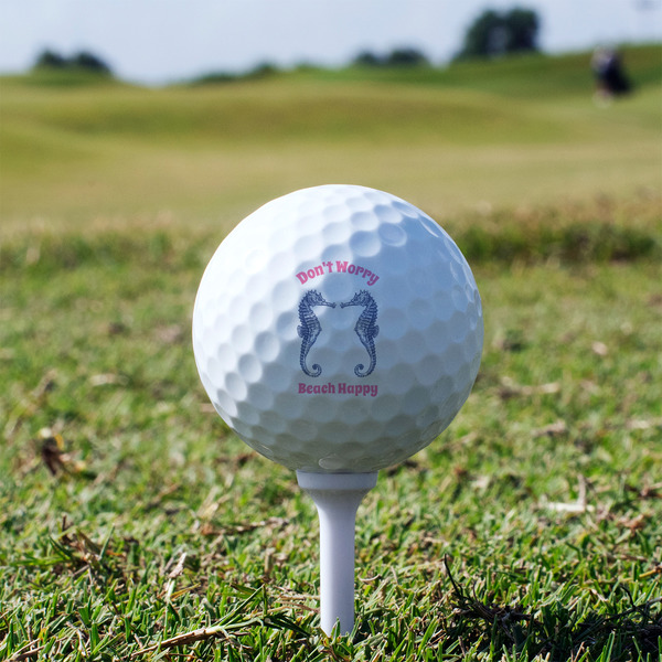 Sea Horses Golf Ball - Branded - Tee Alt