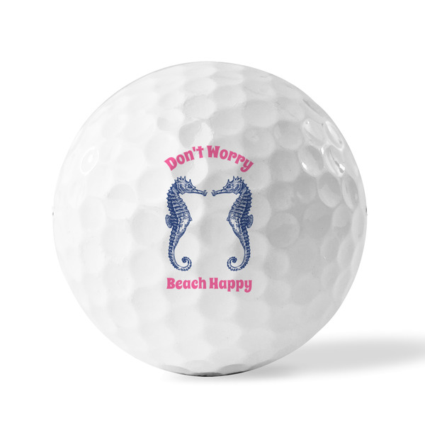Sea Horses Golf Balls - Generic - Set of 12 - FRONT
