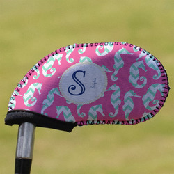 Sea Horses Golf Club Iron Cover (Personalized)