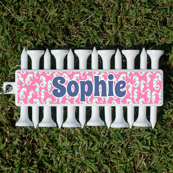 Sea Horses Golf Tees & Ball Markers Set - Front