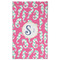 Sea Horses Golf Towel - Poly-Cotton Blend - Large w/ Name and Initial