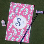 Sea Horses Golf Towel Gift Set (Personalized)