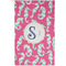 Sea Horses Golf Towel - Poly-Cotton Blend - Small w/ Name and Initial