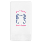 Sea Horses Guest Paper Towels - Full Color (Personalized)