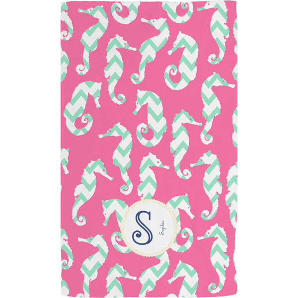 Sea Horses Hand Towel (Personalized) Full