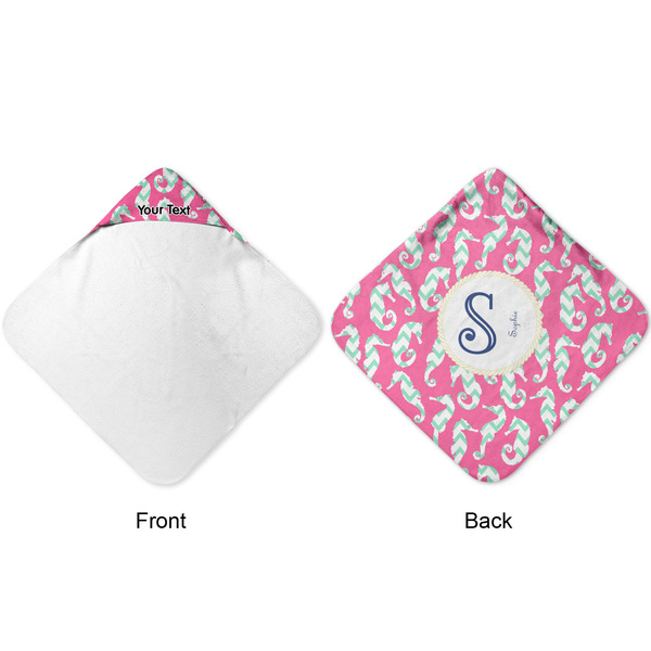 Sea Horses Hooded Baby Towel- Approval
