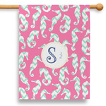 Sea Horses 28" House Flag (Personalized)