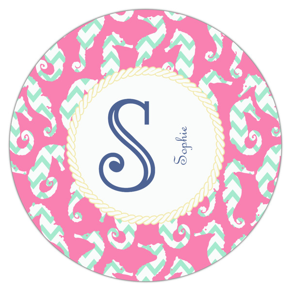 Sea Horses Icing Circle - Large - Single