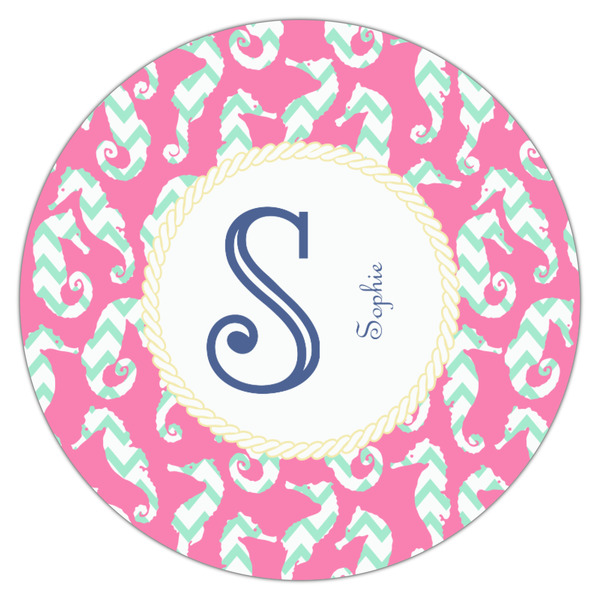 Sea Horses Icing Circle - Medium - Single