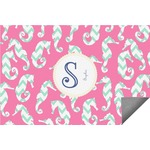 Sea Horses Indoor / Outdoor Rug - 8'x10' (Personalized)